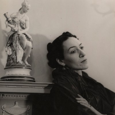 Doris Langley Moore, 1940s by English Photographer